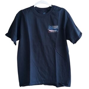 Hanes Navy Blue Short Sleeve Tee